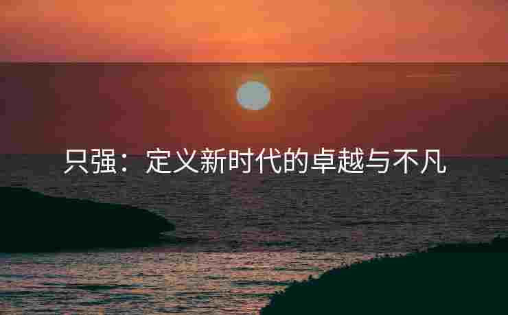 只强：定义新时代的卓越与不凡